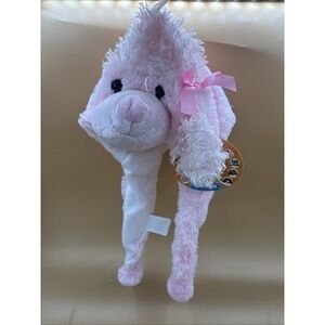 NWT KellyToys Plush Fleece Animal Pig Hat For Kids